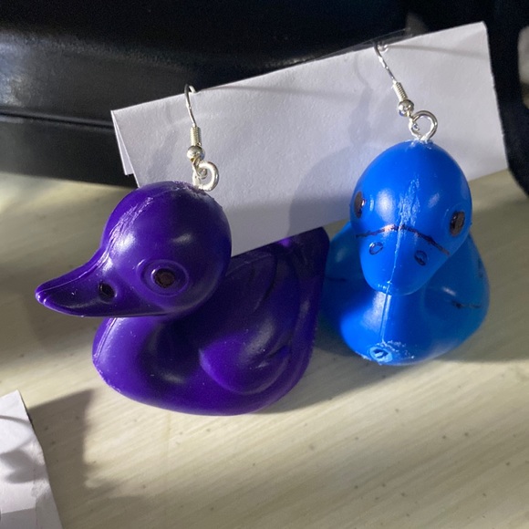 Ducky earrings!! - Picture 1 of 2
